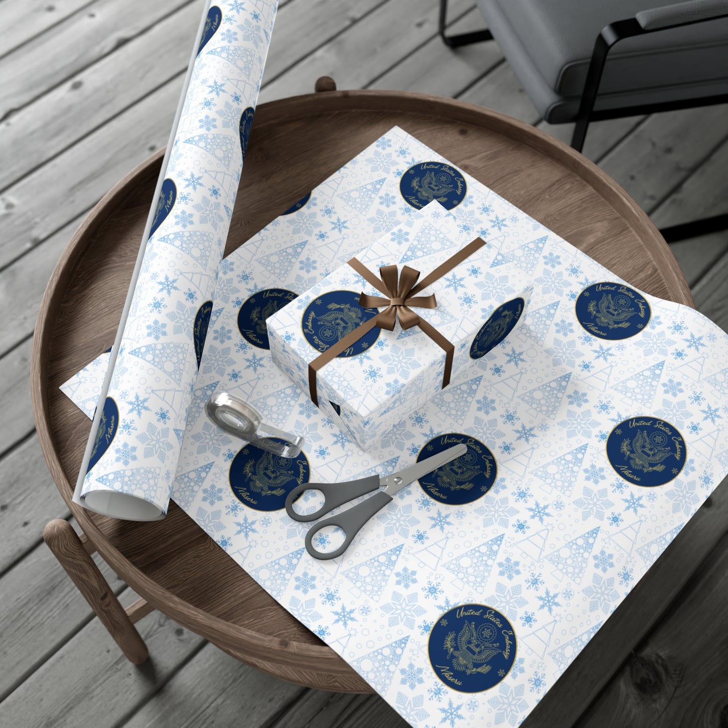 Holiday Gift Wrapping Paper: Maseru