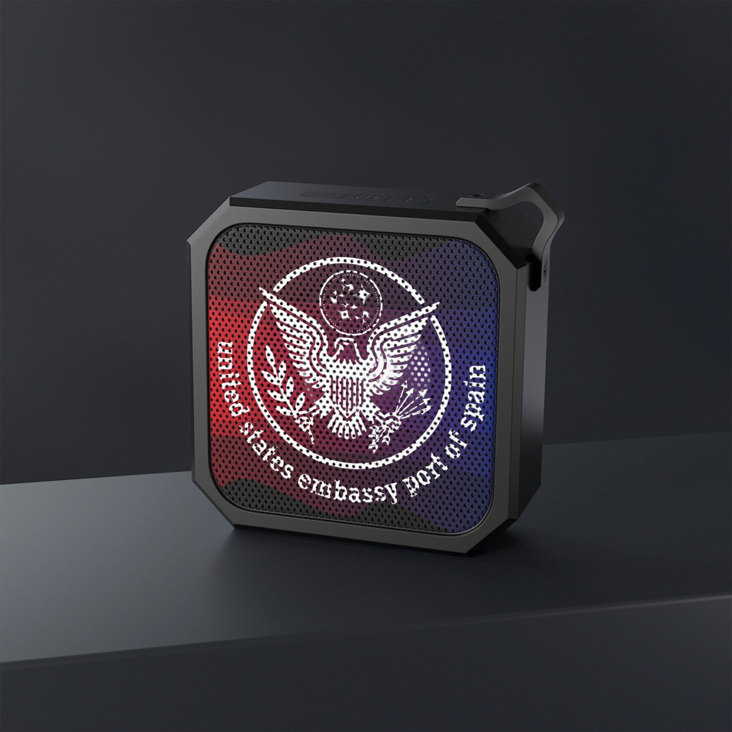 Red White and Blue, Outdoor Bluetooth Speaker: Port of Spain