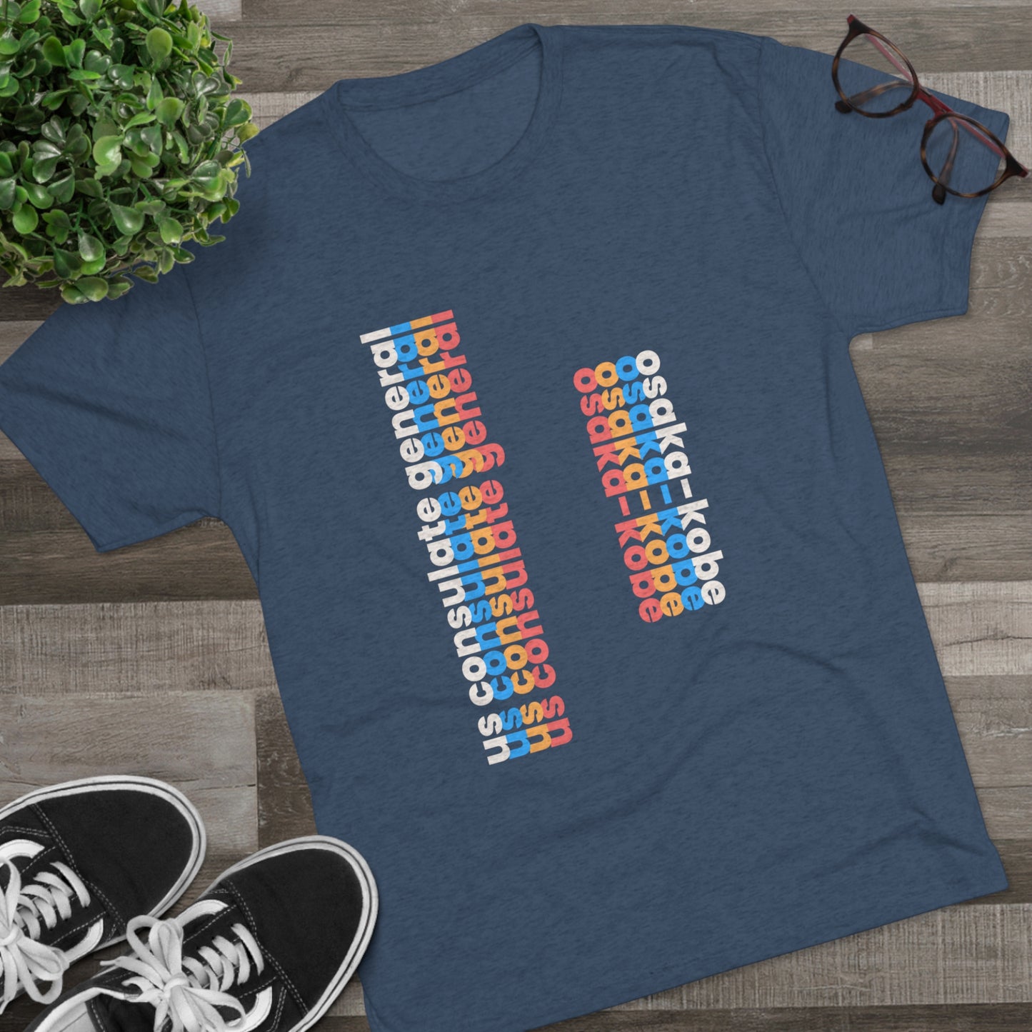 Retro Verso T-Shirt: Osaka-Kobe
