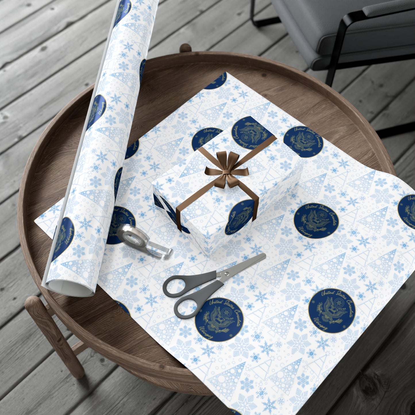 Holiday Gift Wrapping Paper: Winnipeg