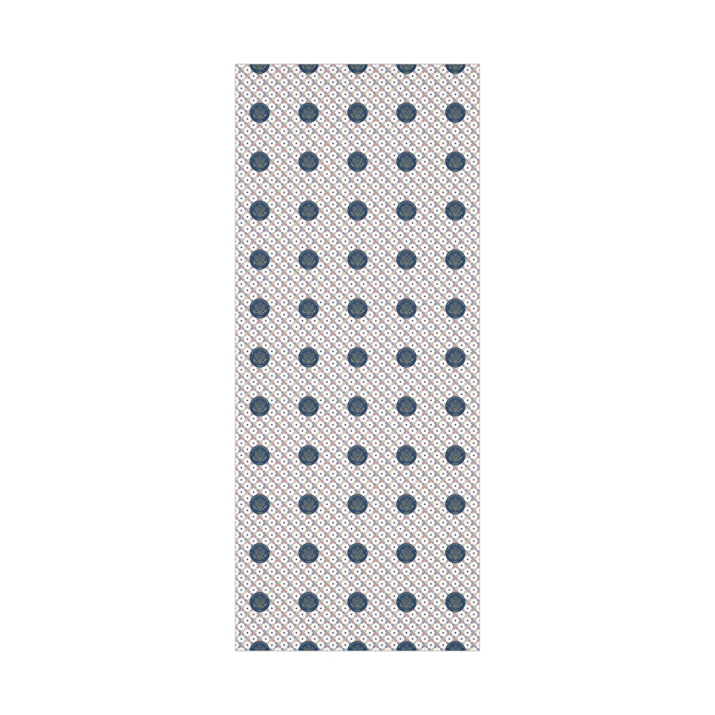 Geometric Gift Wrap Paper: Yemen