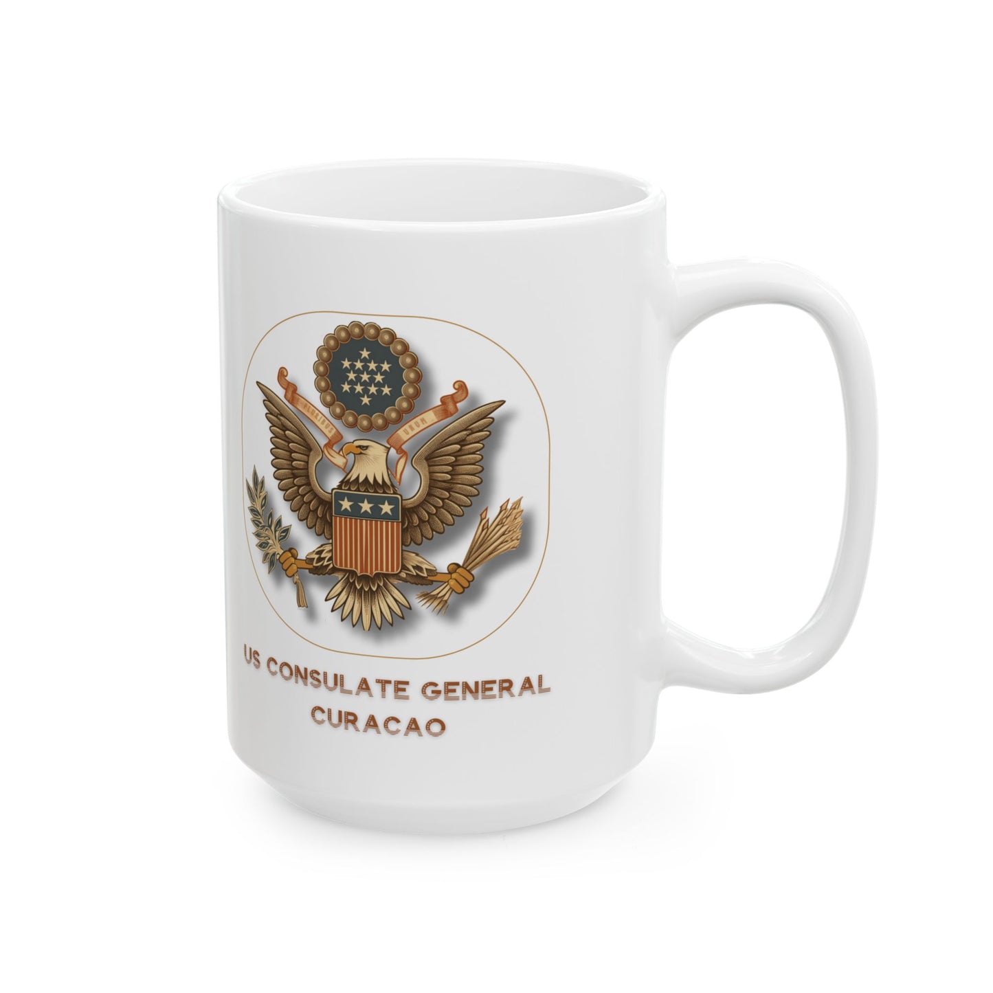 Vintage Great Seal Coffee Mug: Curacao