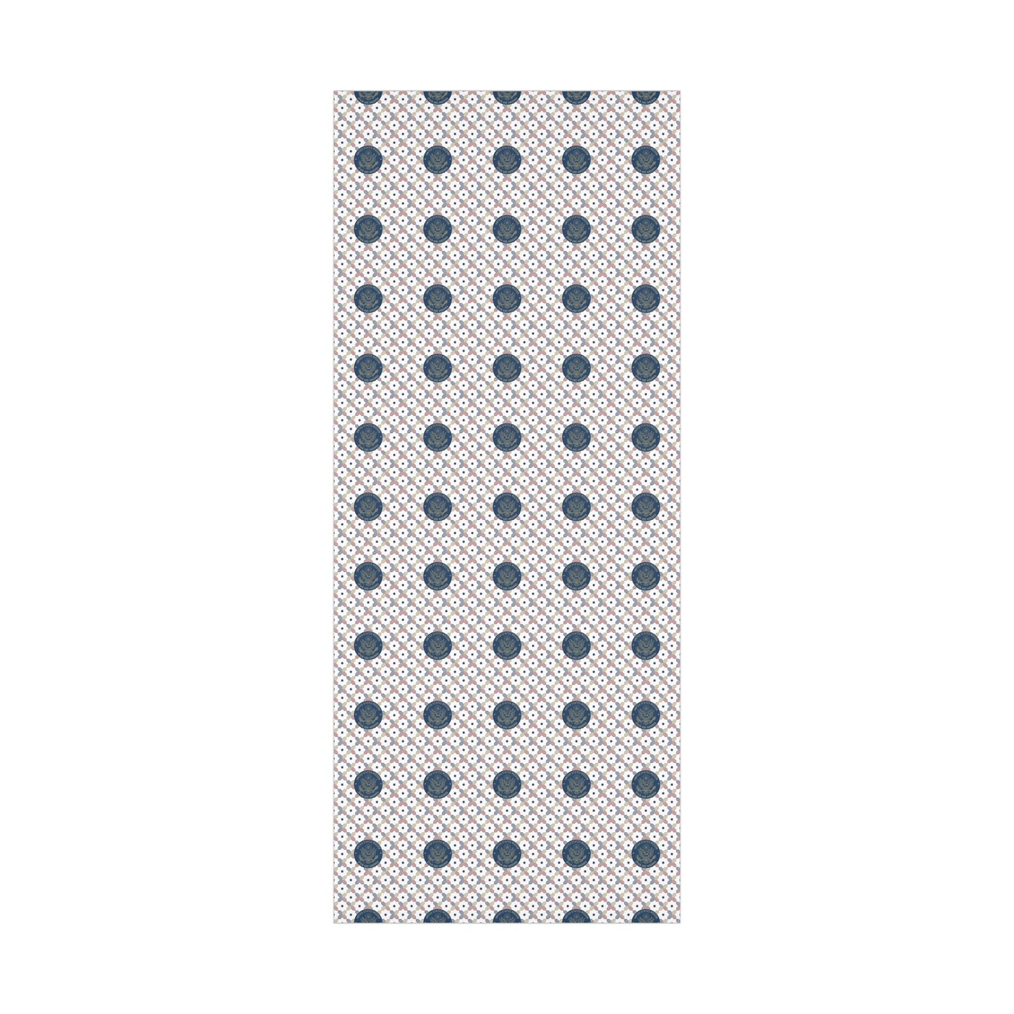 Geometric Gift Wrap Paper: Spain and Andorra