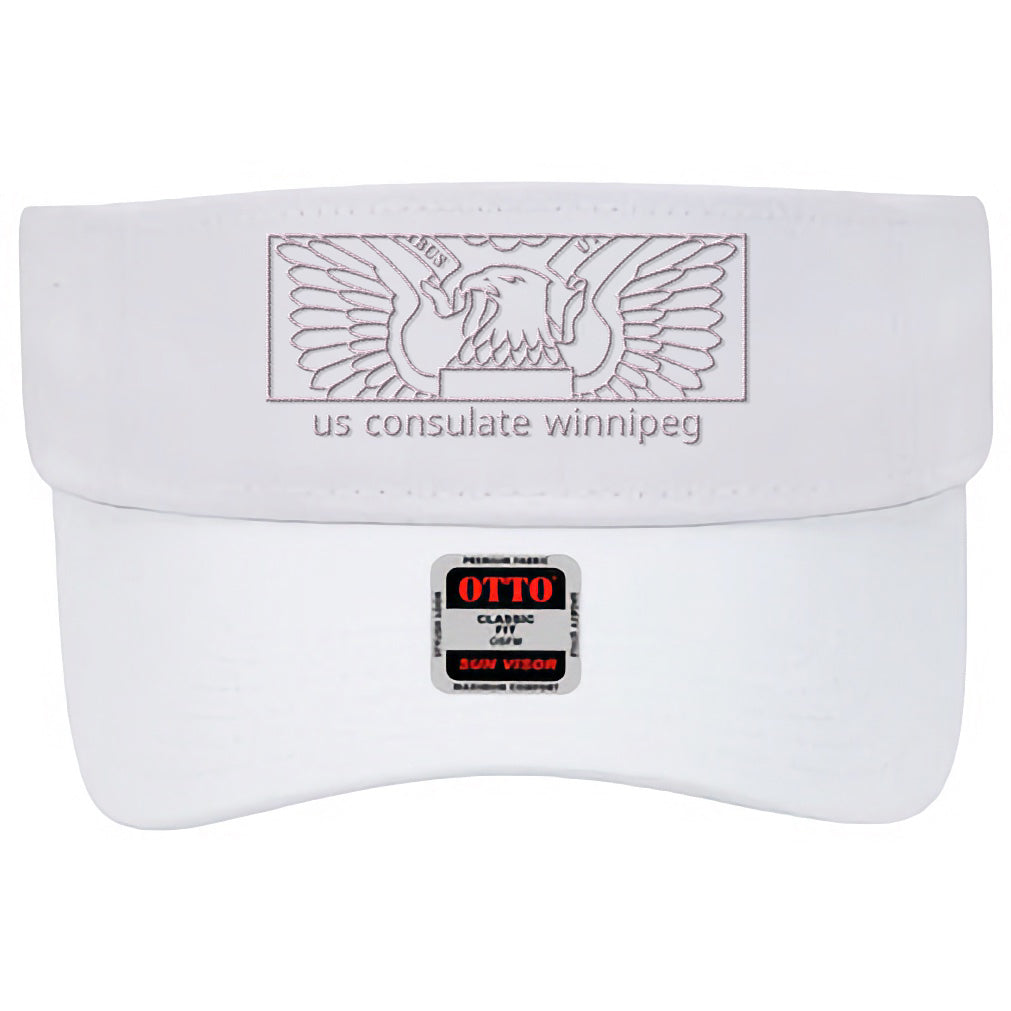 Modern Embroidered Visor: Winnipeg