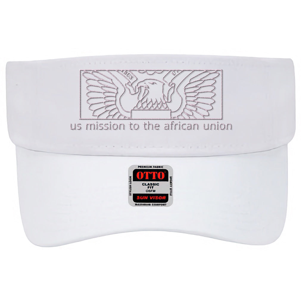 Modern Embroidered Visor: African Union