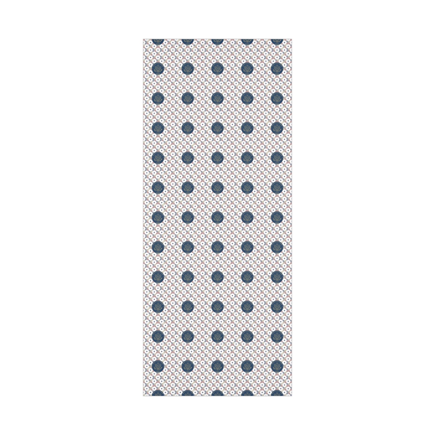 Geometric Gift Wrap Paper: Djibouti