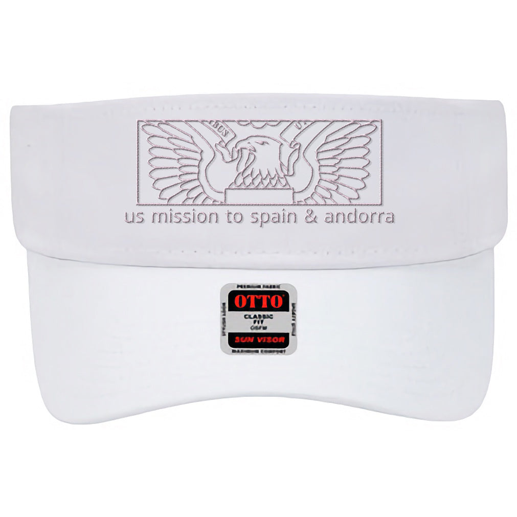 Modern Embroidered Visor: Spain and Andorra