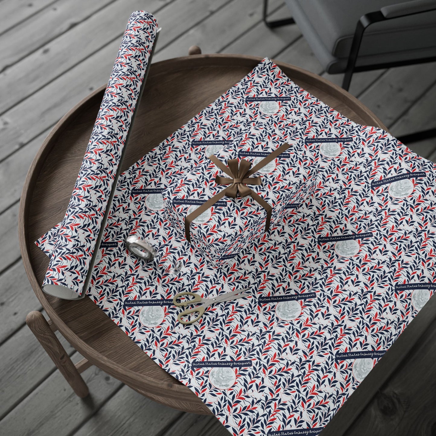 Finding Peace Wrapping Paper: Hungary