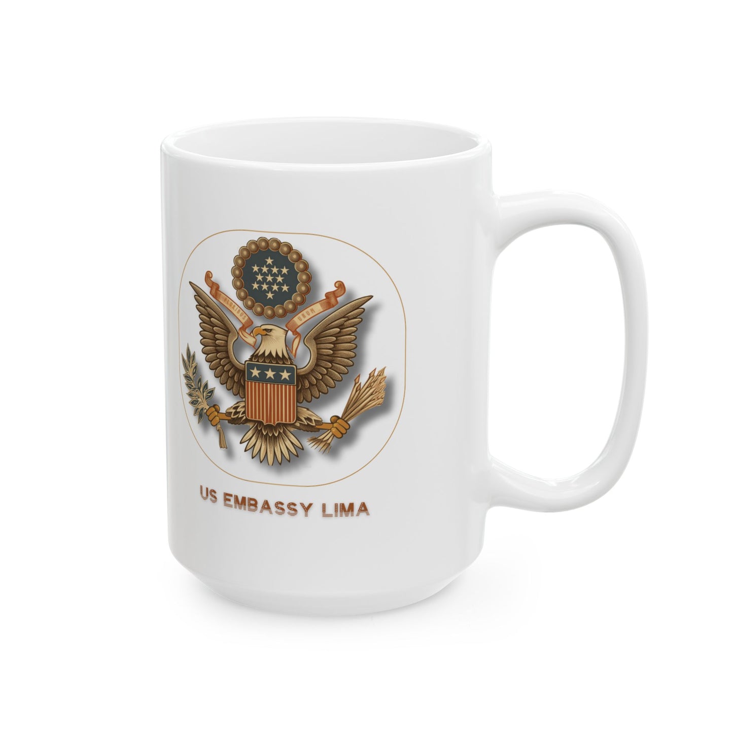 Vintage Great Seal Coffee Mug: Lima