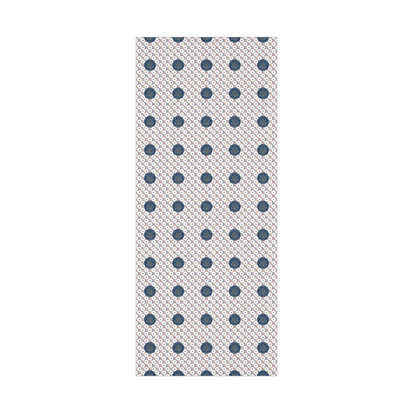 Geometric Gift Wrap Paper: Kazakhstan