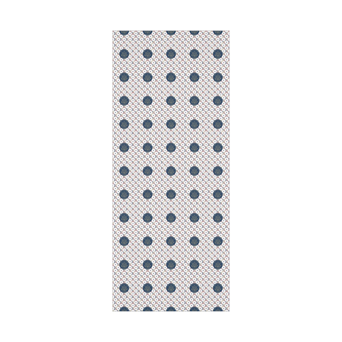 Geometric Gift Wrap Paper: Luxembourg