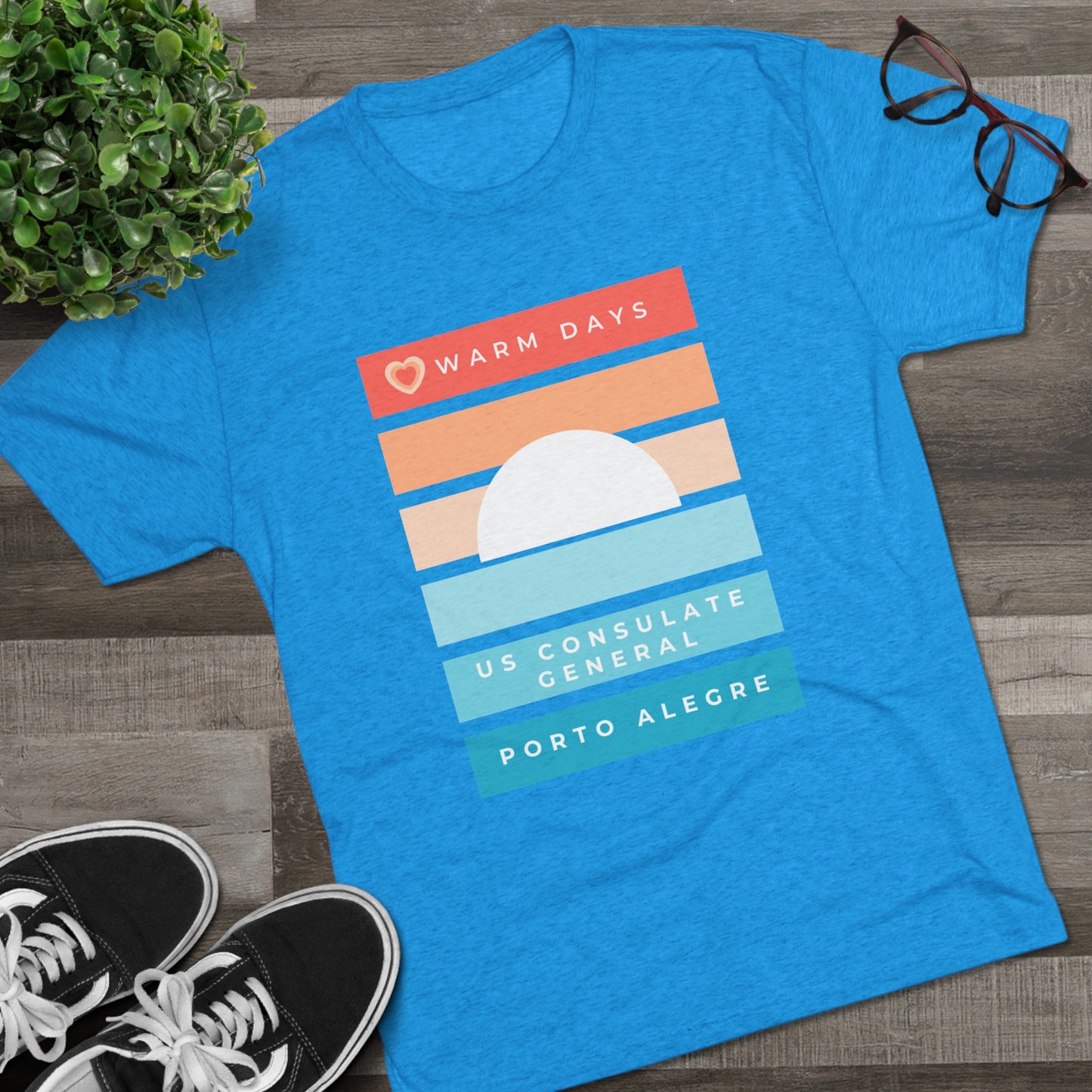 Warm Days T-Shirt: Porto Alegre