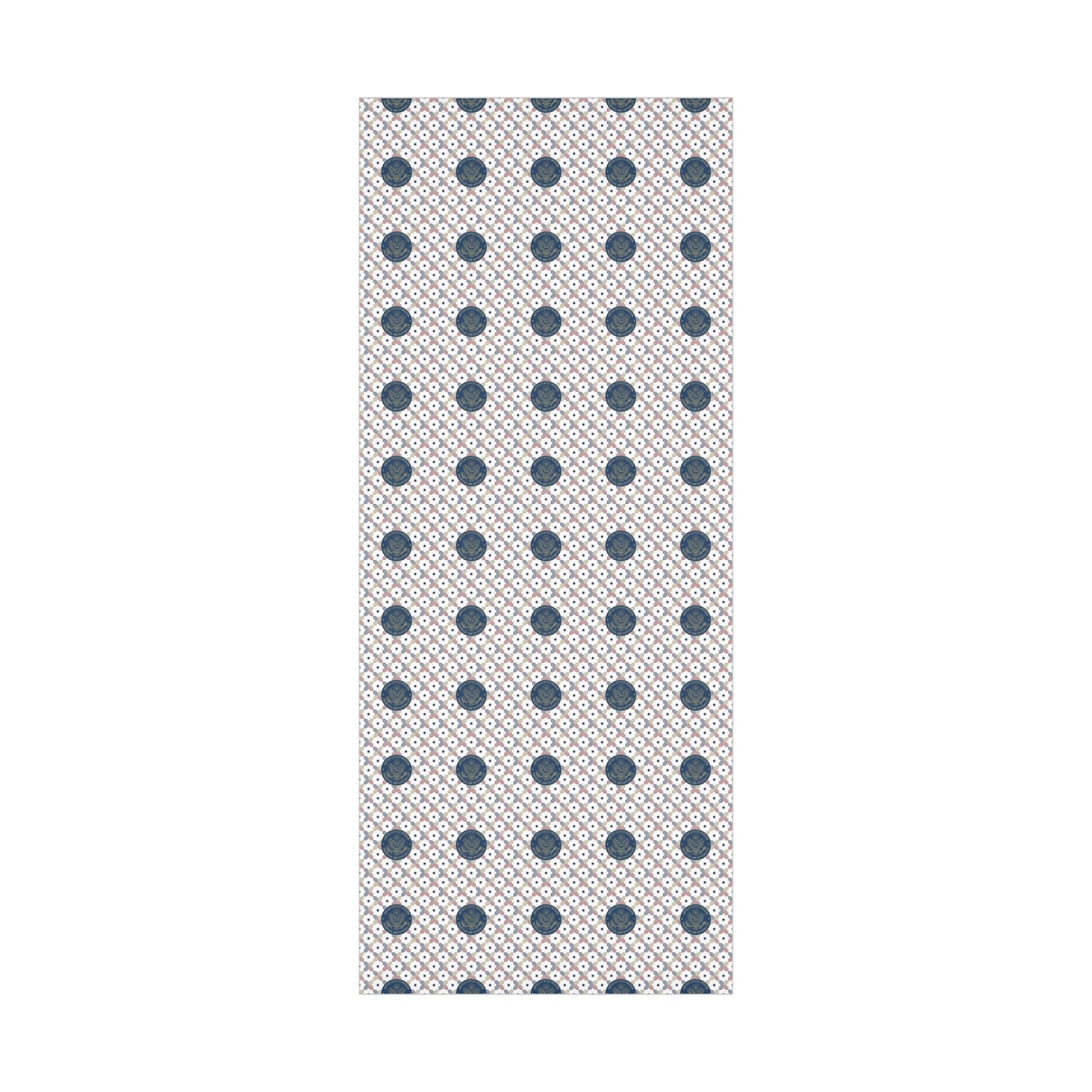 Geometric Gift Wrap Paper: Mauritius and Seychelles