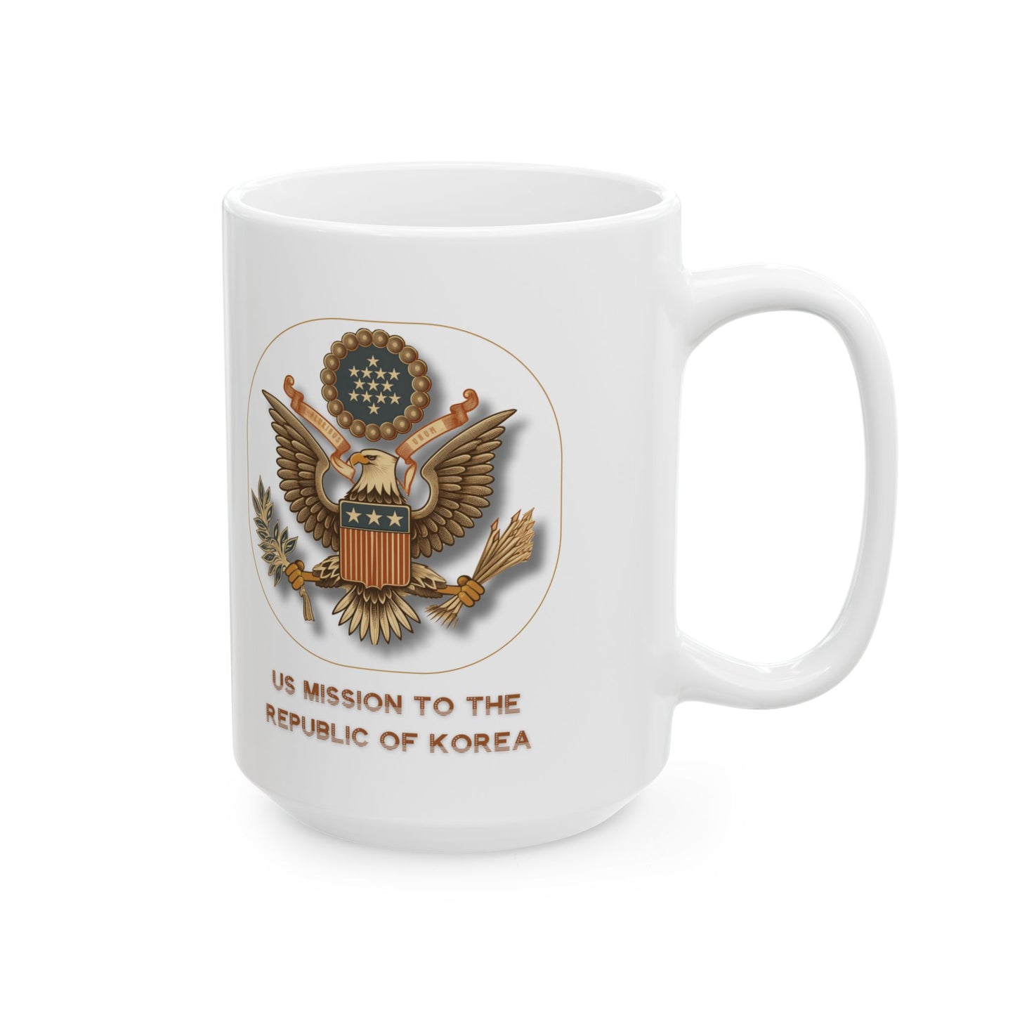 Vintage Great Seal Coffee Mug: Republic of Korea