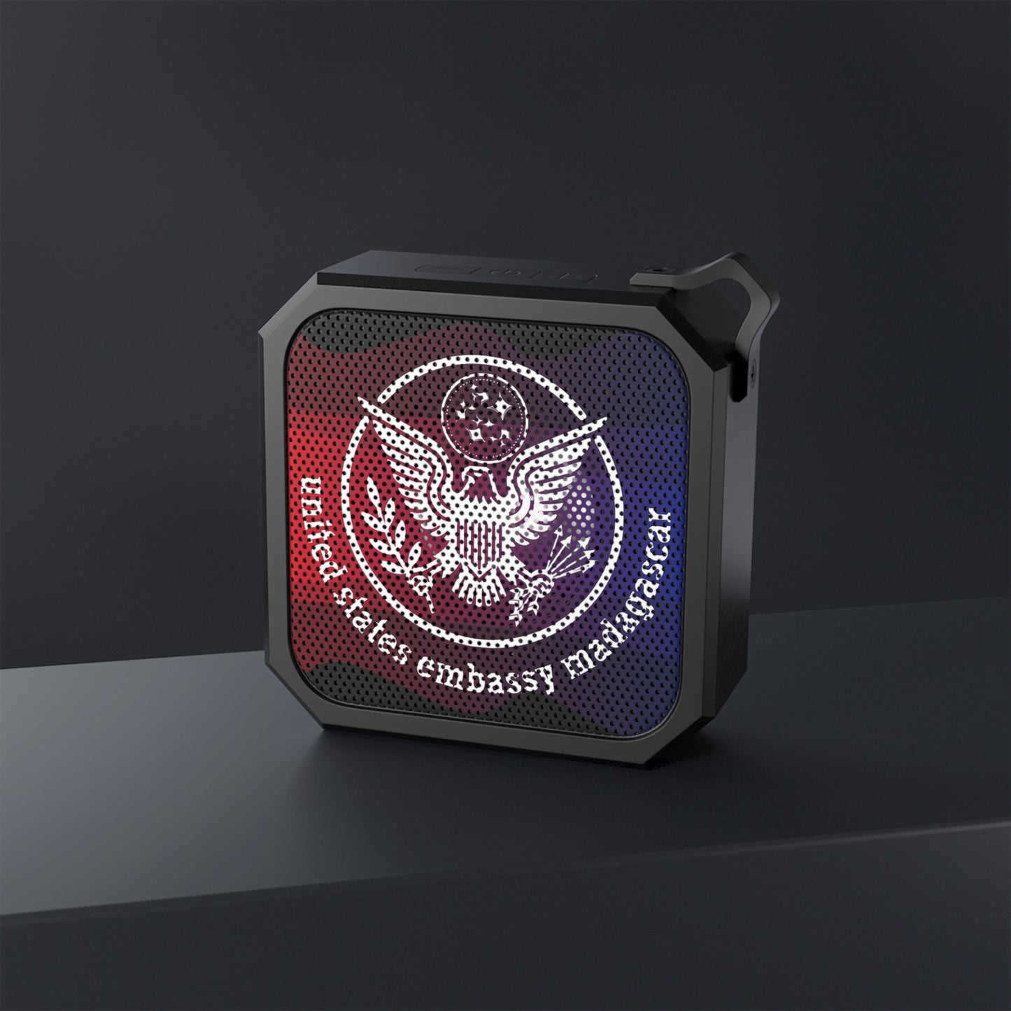 Red White and Blue, Outdoor Bluetooth Speaker: Madagascar