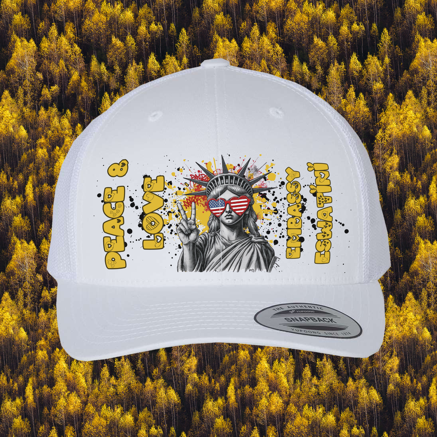 Liberty Retro Trucker Hat | Peace & Love: Eswatini