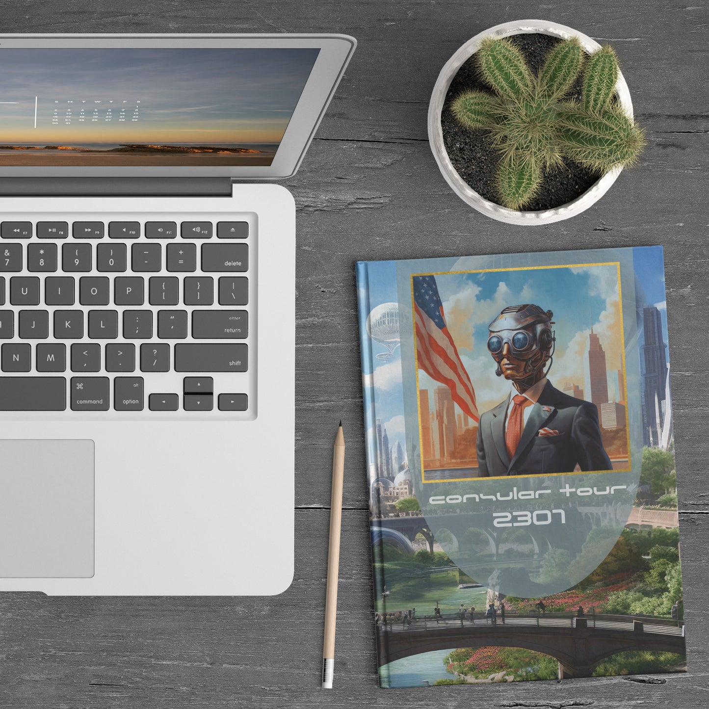 Future Officer Hardbound Notebook