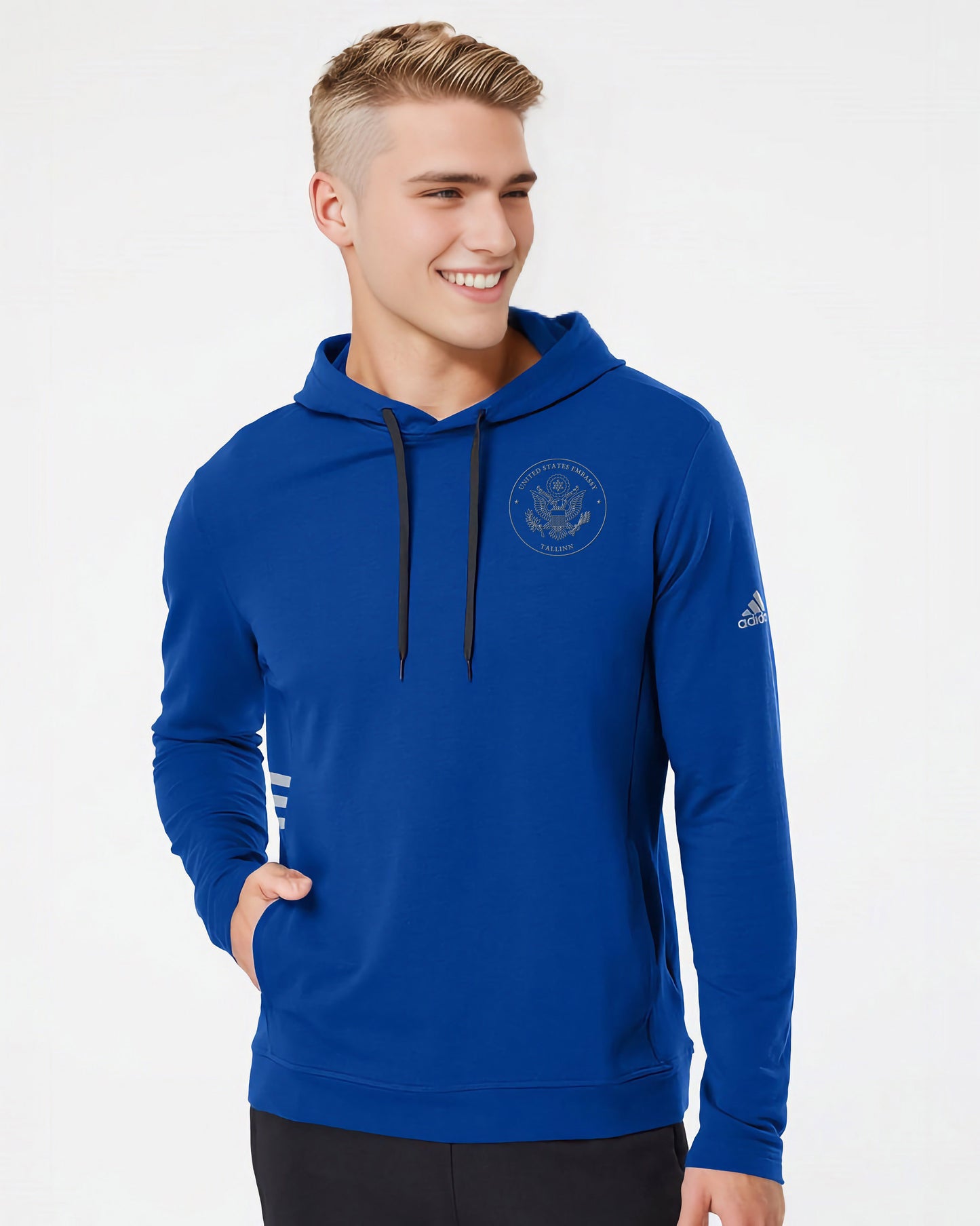 Adidas® Lightweight Hoodie: US Embassy Tallinn