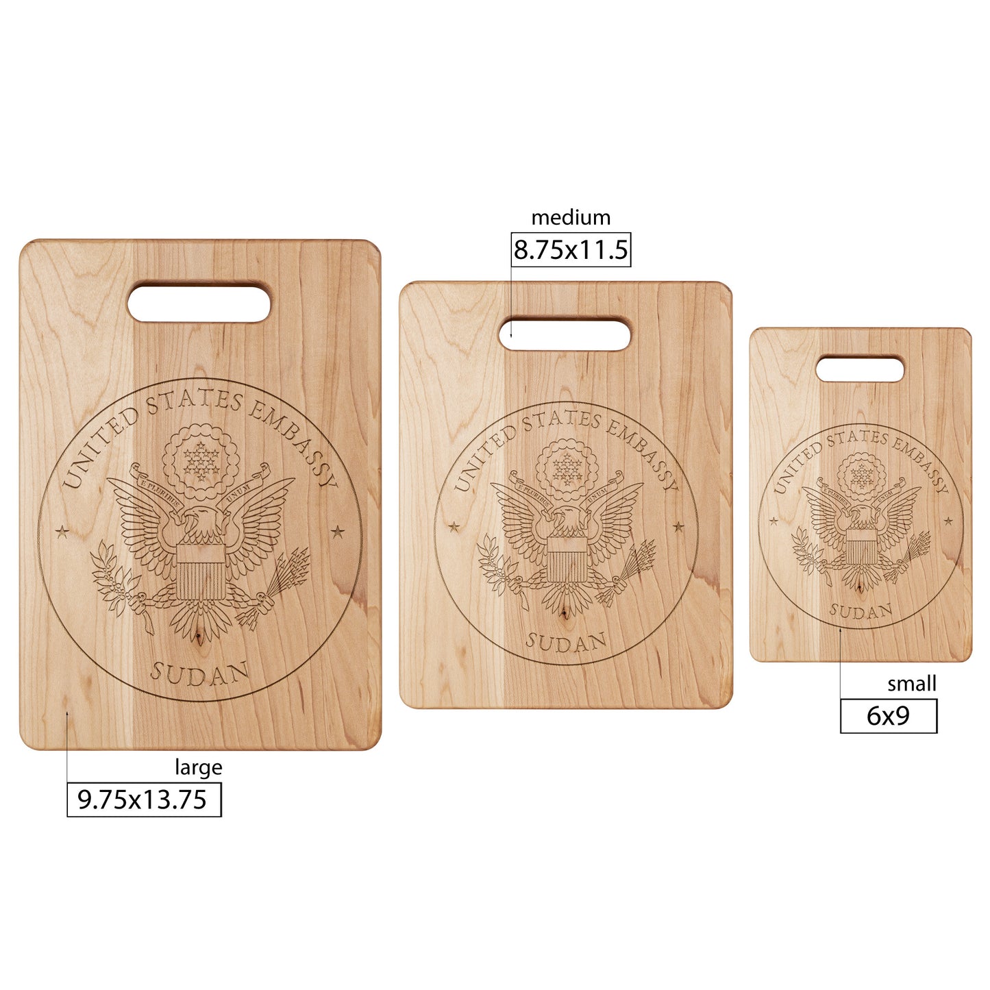 Made in the USA Cutting Board: Sudan