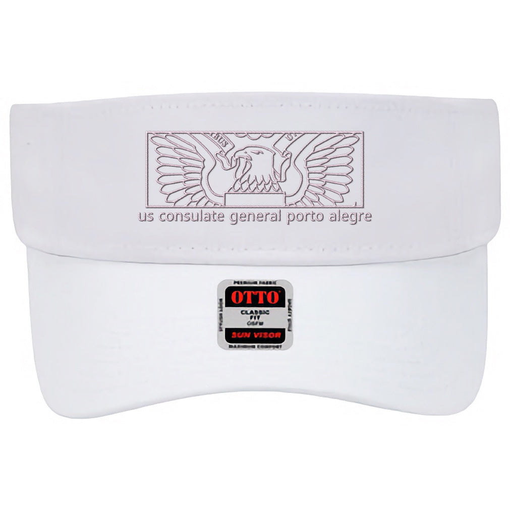 Modern Embroidered Visor: Porto Alegre