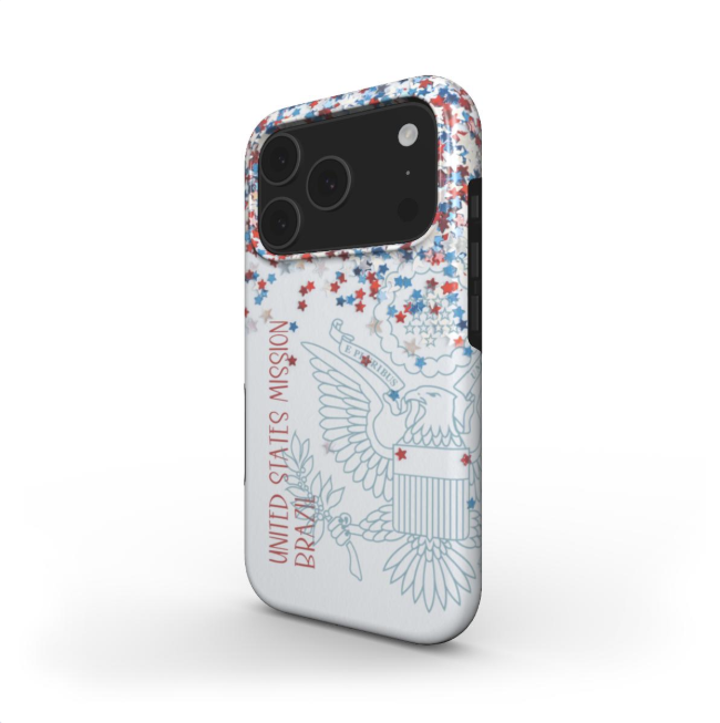 Confetti Phone Case, Personalized: Global
