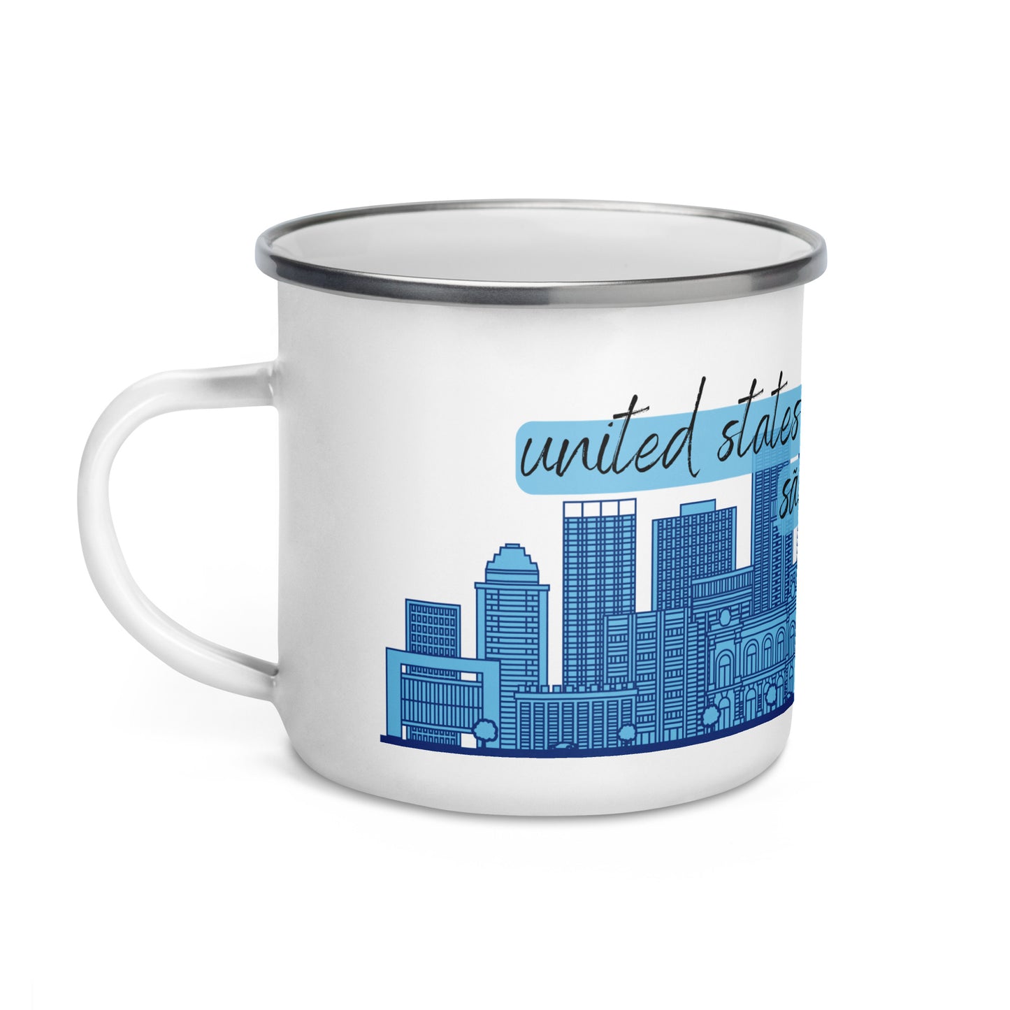 Enamel Mug: Sao Paulo