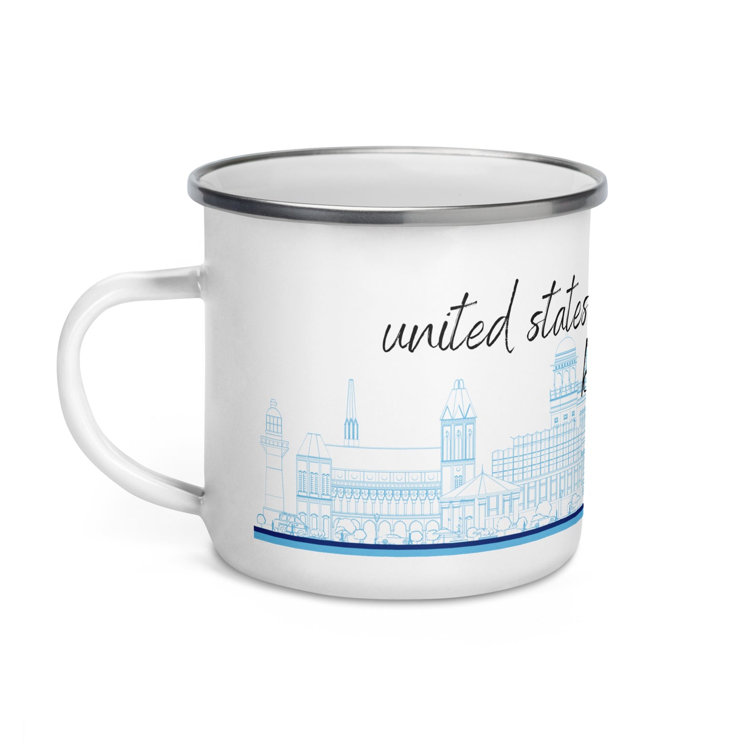 Enamel Mug: Karachi