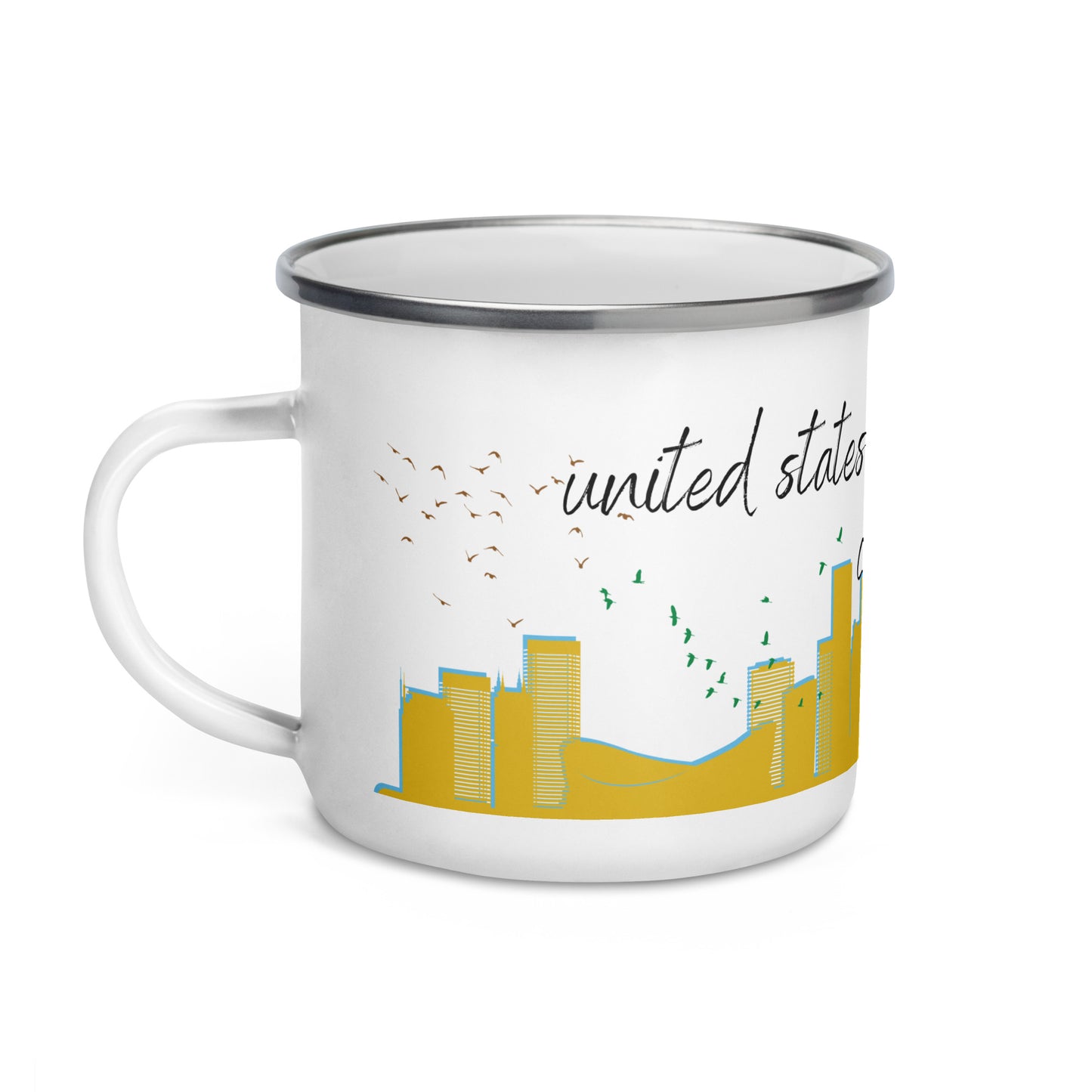 Enamel Mug: Calgary