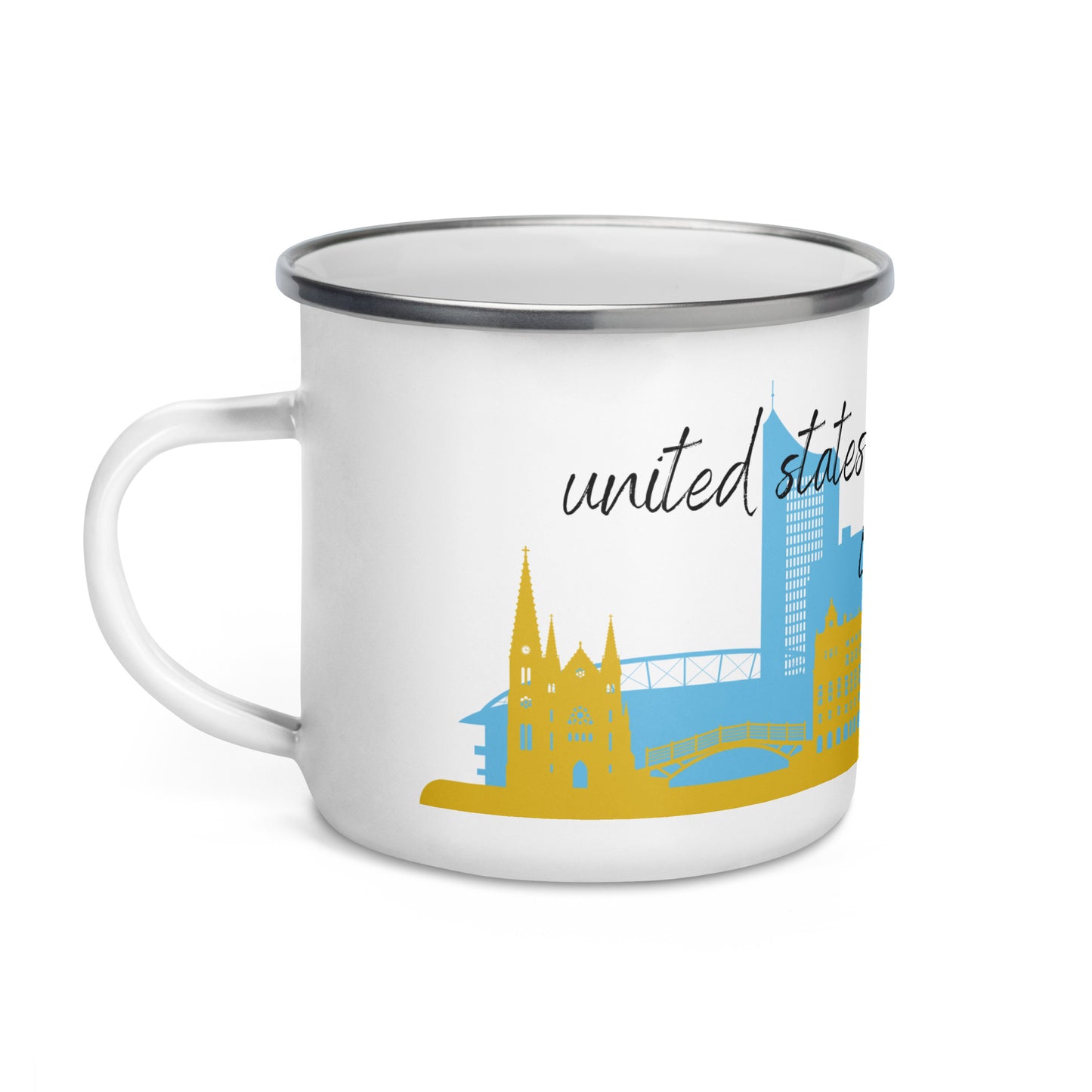 Enamel Mug: Leipzig