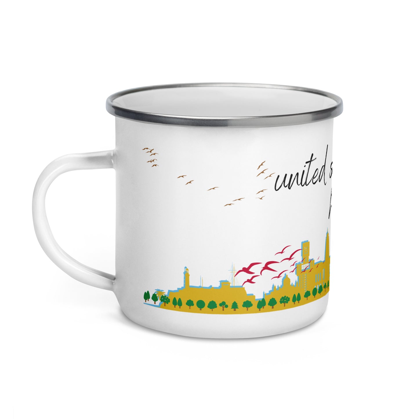 Enamel Mug: Havana