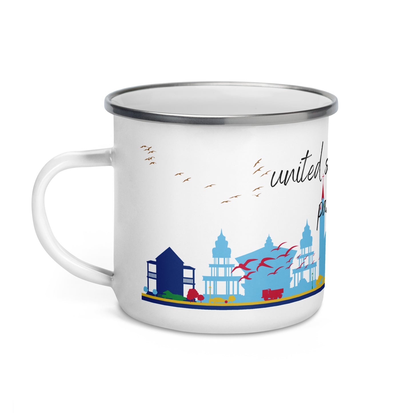 Enamel Mug: Paramaribo