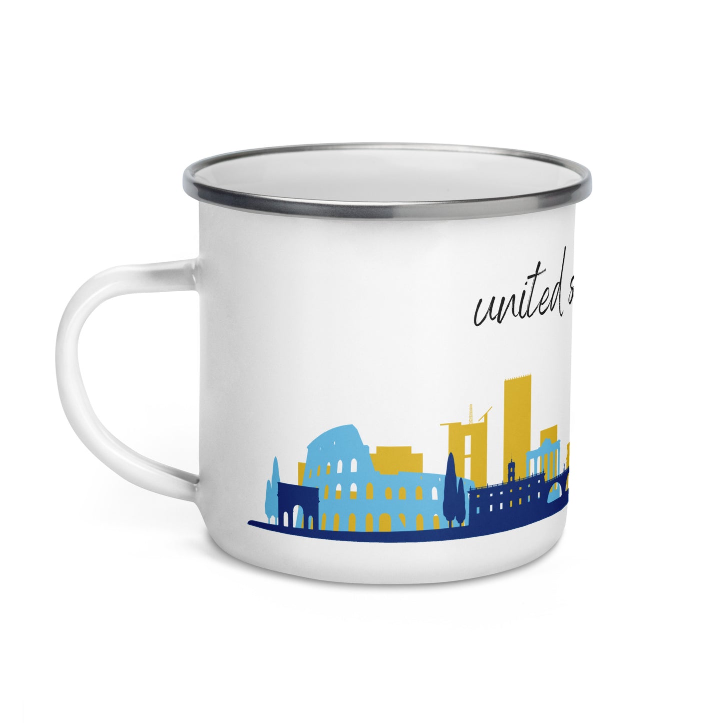 Enamel Mug: Rome