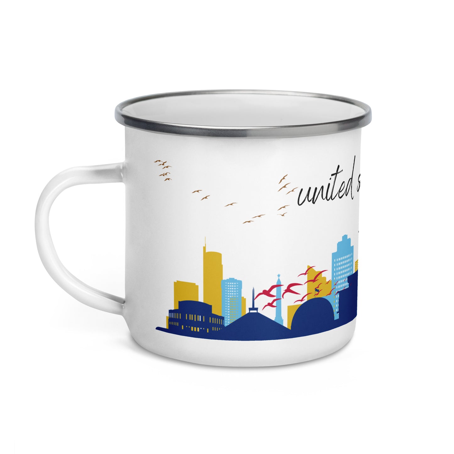 Enamel Mug: Minsk