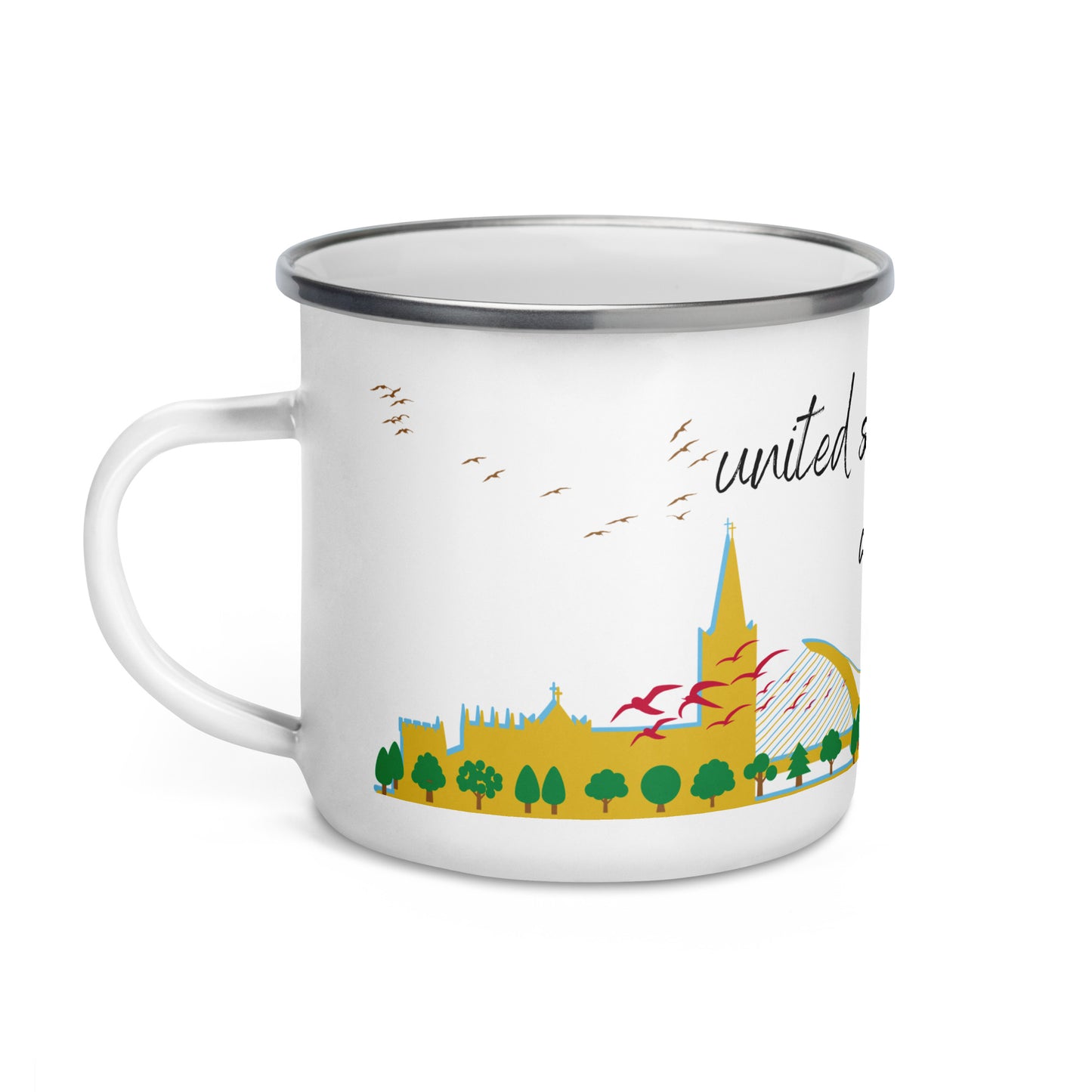 Enamel Mug: Dublin