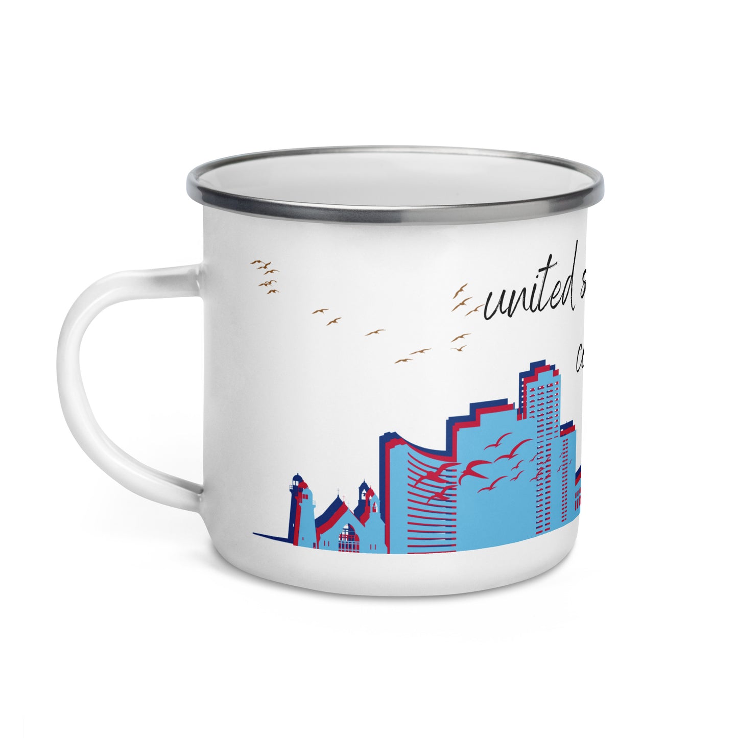 Enamel Mug: Canberra