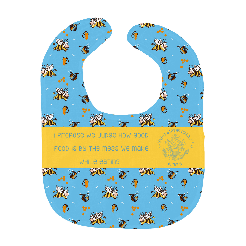 Heavy Duty Baby Bib for Enthusiastic Eaters: Angola