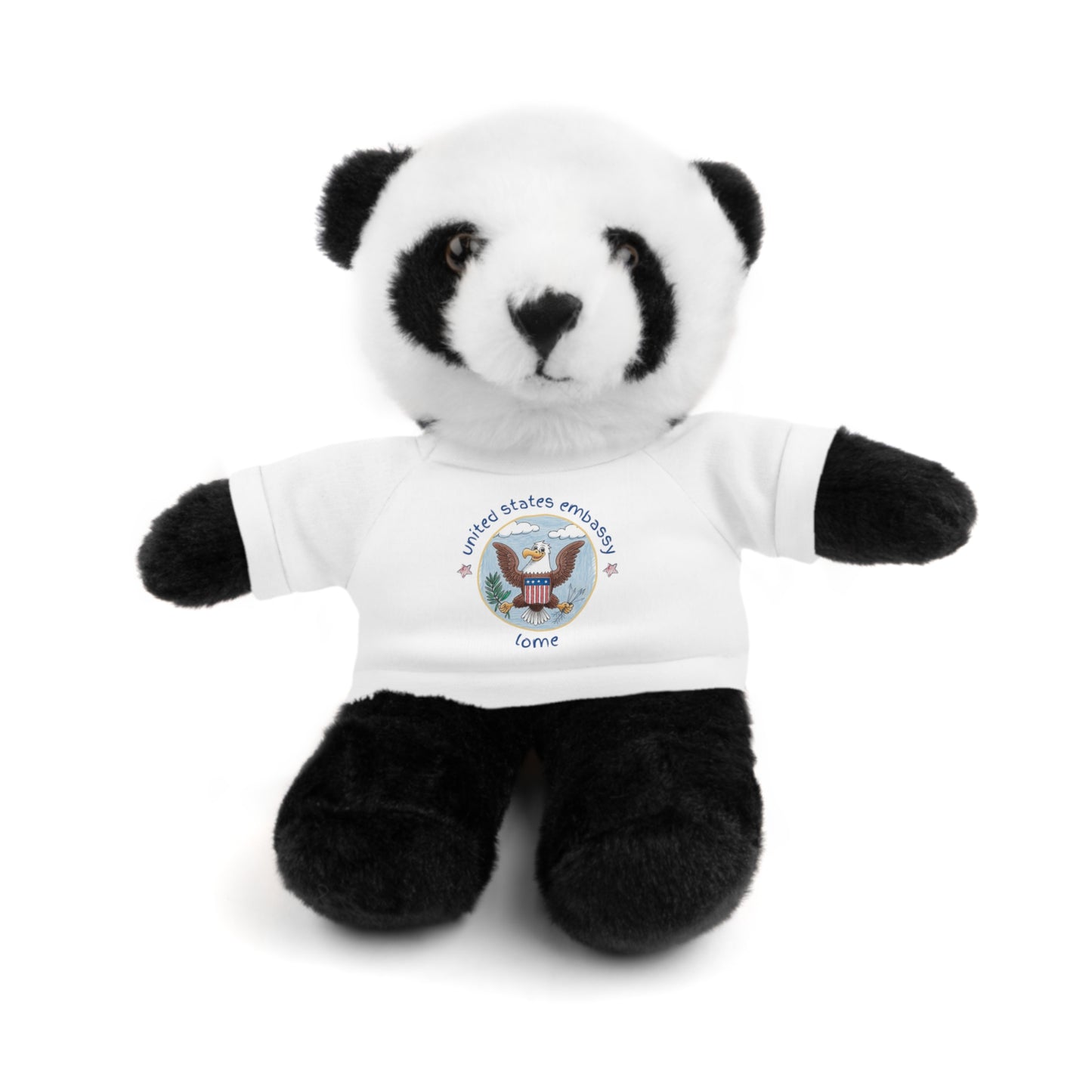 Cutest Ever Stuffed Animal With Post Tee: Lome