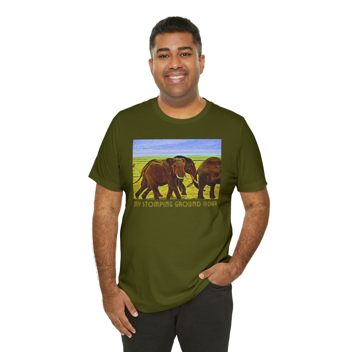 Comfy Short Sleeve Fun T-Shirt: Dar es Salaam