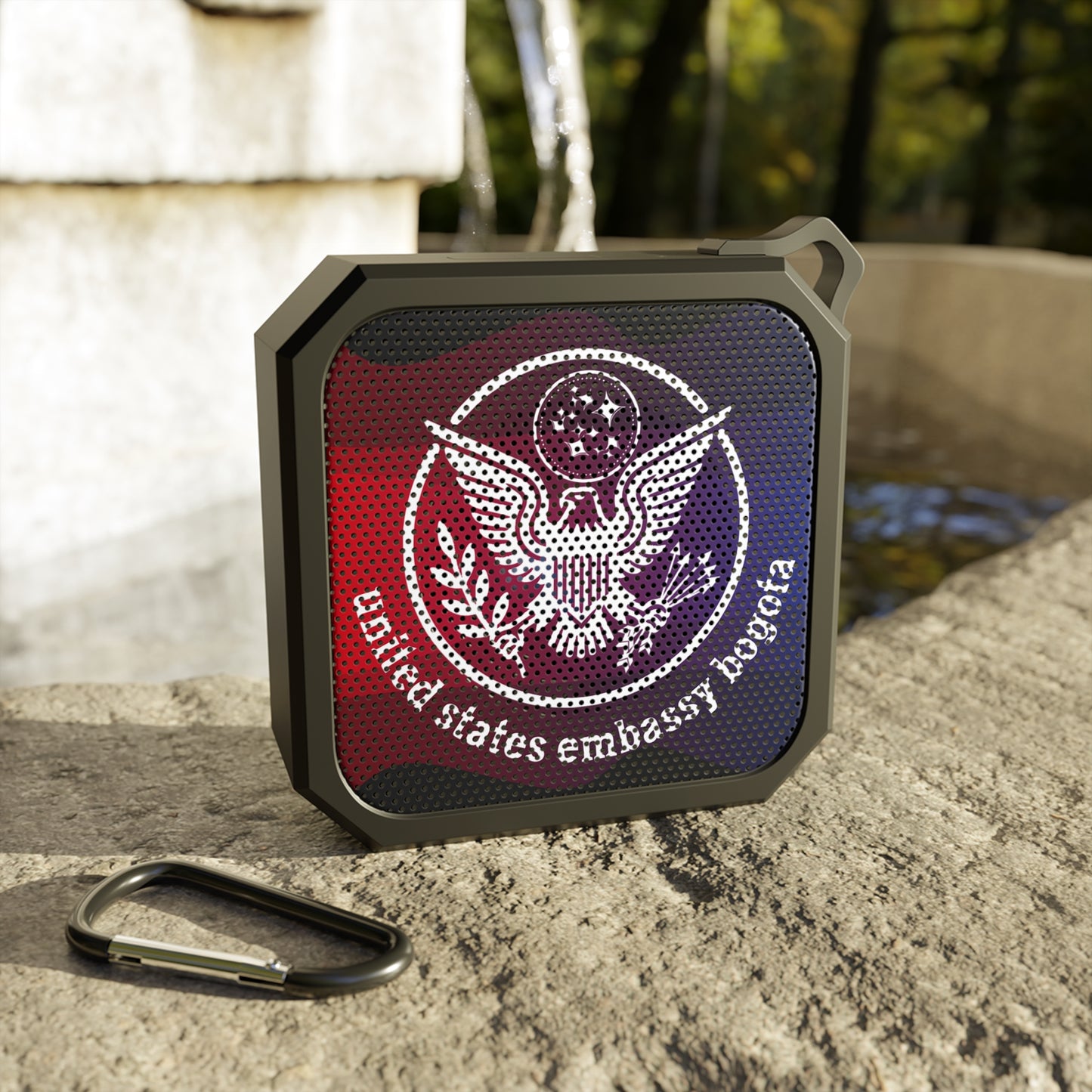 Red White and Blue, Outdoor Bluetooth Speaker: Bogota