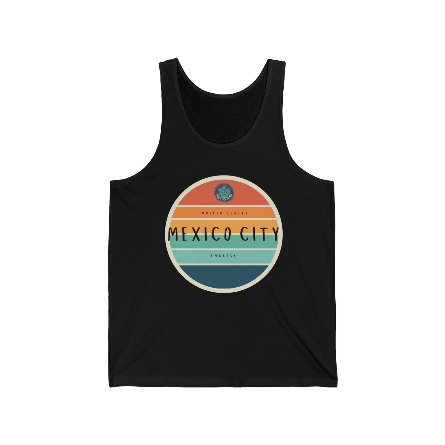 Setting Sun Tank Top: Mexico City