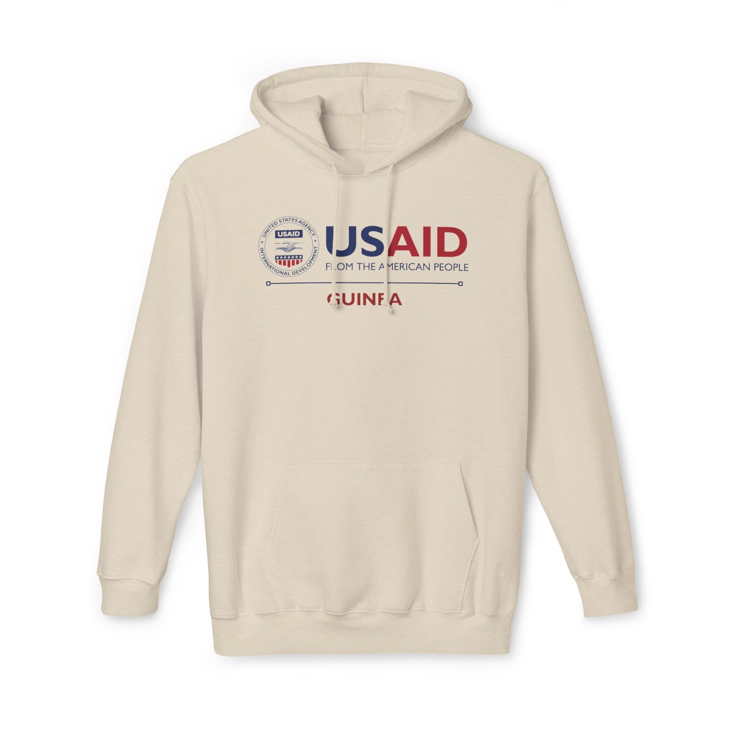 Made in the USA Hoodie, USAID: Guinea