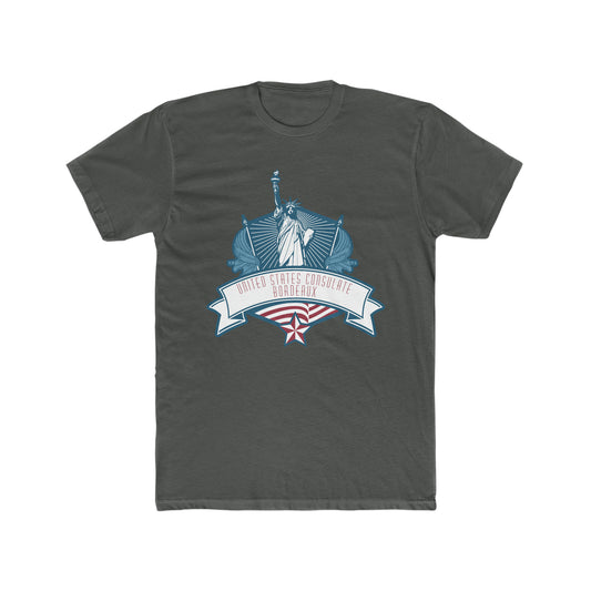 Lady Liberty T-Shirt:  Bordeaux