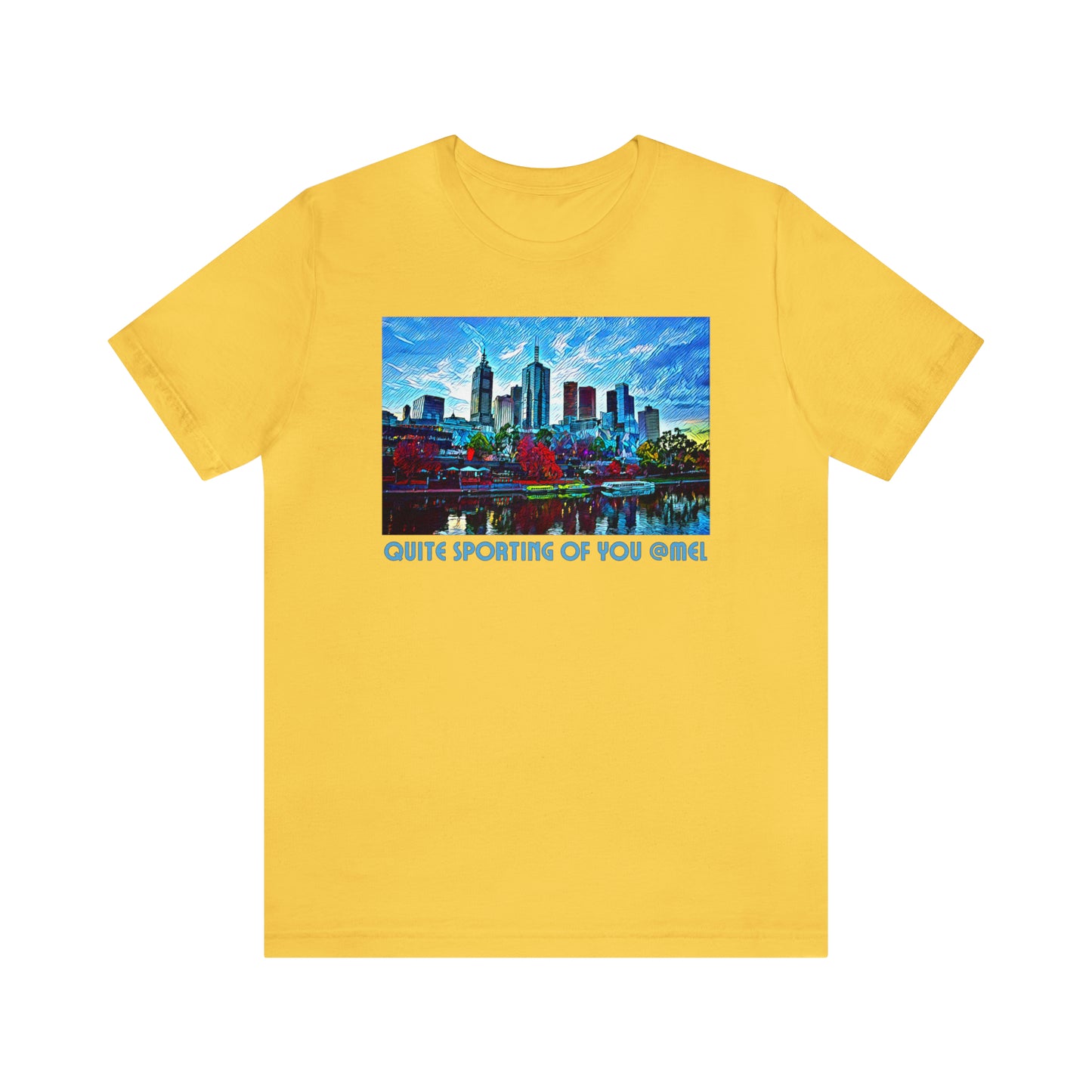 Light and Comfy Short Sleeve T-Shirt: Melbourne