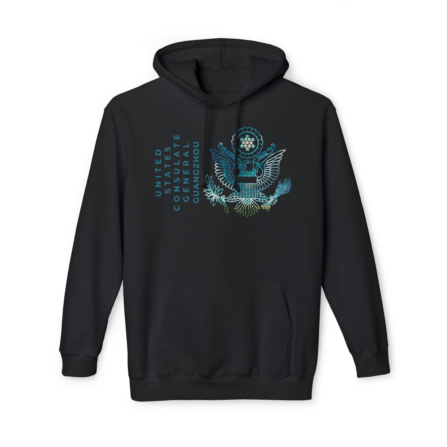 Modern, Made in the USA Hoodie: Guangzhou