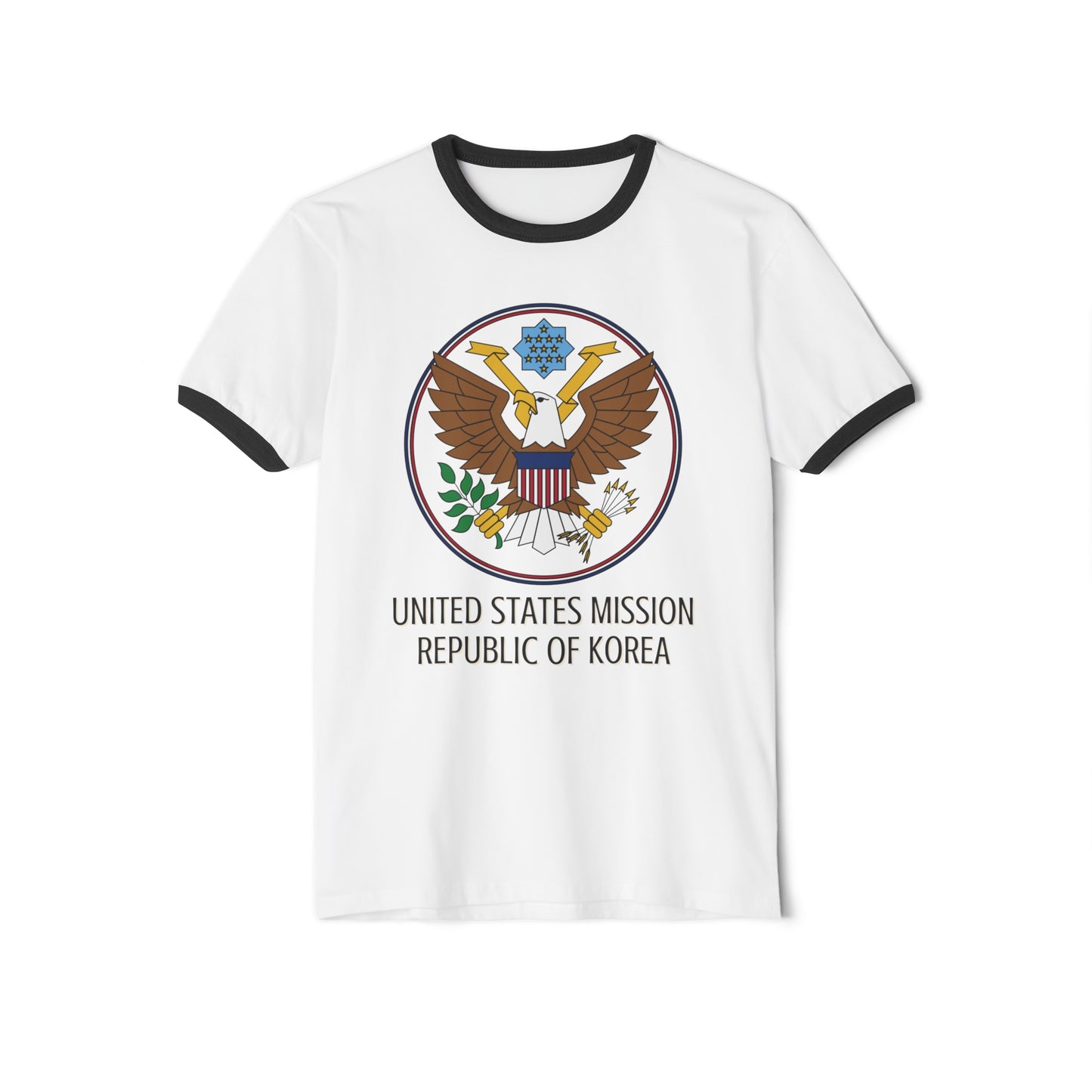 Art Deco Ringer T-Shirt: Republic of Korea