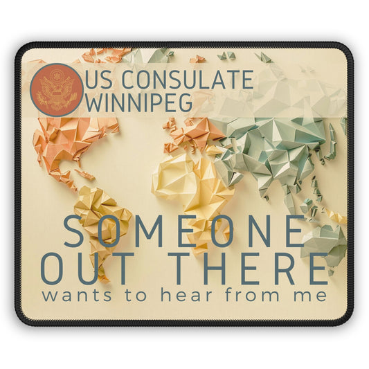 Gorgeous Reminder Mouse Pad: Winnipeg