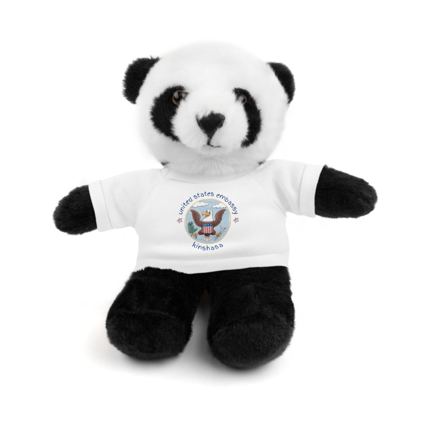 Cutest Ever Stuffed Animal With Post Tee: Kinshasa