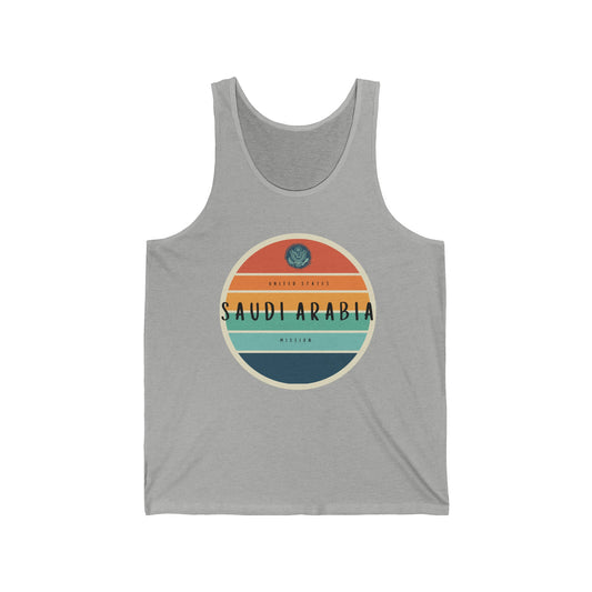 Setting Sun Tank Top: Saudi Arabia