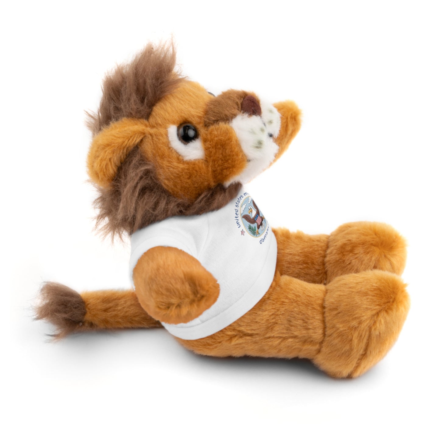 Cutest Ever Stuffed Animal With Post Tee: Damascus