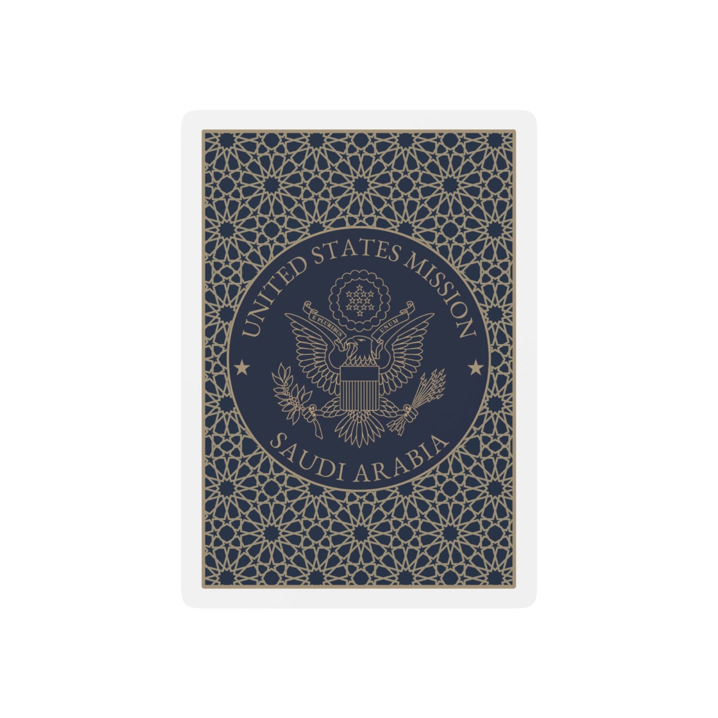 Elegant Playing Cards: Saudi Arabia
